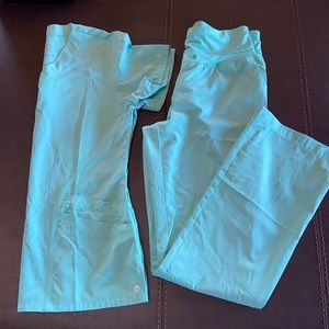 Barco one scrub set XS mint green